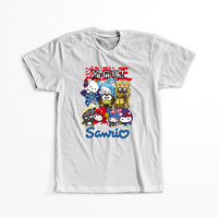 Koszulka Biała - Sanrio & Yu-Gi-Oh! - WYBIERZ KOLOR KOSZULKI I FASON