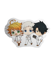 Poduszka Chibi The Promised Neverland - Emma / Ray / Norman