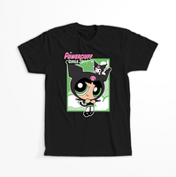 Koszulka Czarna - Kuromi  & The Powerpuff Girls - WYBIERZ KOLOR KOSZULKI I FASON