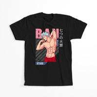 Koszulka Czarna Seven Deadly Sins - WYBIERZ KOLOR KOSZULKI I FASON