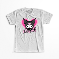 Koszulka Biała - Kuromi - WYBIERZ KOLOR KOSZULKI I FASON