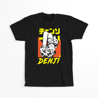 Koszulka Czarna Chainsaw Man WYBIERZ KOLOR KOSZULKI I FASON