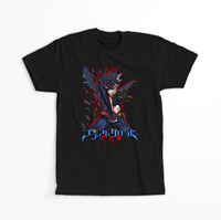 Koszulka Czarna -  Black Clover - WYBIERZ KOLOR KOSZULKI I FASON