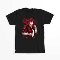 Koszulka Czarna - League of Legends & Arcane - WYBIERZ KOLOR KOSZULKI I FASON