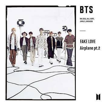 BTS Fake Love/Airplane Pt.2 / Japan Import