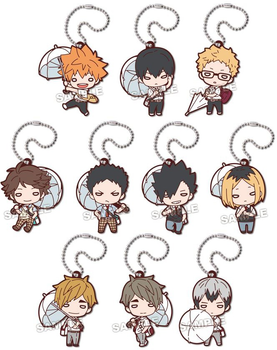 Haikyuu!! Nitotan Umbrella Keychain