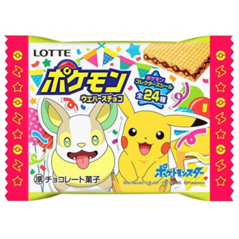 Lotte Pokemon Wafelek Czekoladowy