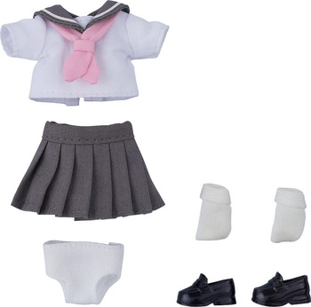 Nendoroid Doll Outfit Set Short-Sleeved Sailor Outfit (Gray)