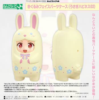 Nendoroid More Face Parts Case Bunny Happiness 02