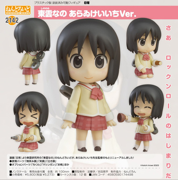 Nendoroid "Nichijou" Shinonome Nano Keiichi Arawi Ver.