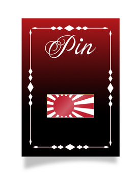 Pin Flaga Japonia