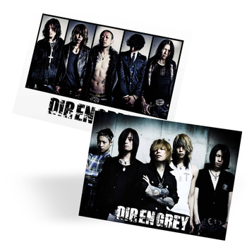 Plakat A3 Dir en Grey DO WYBORU