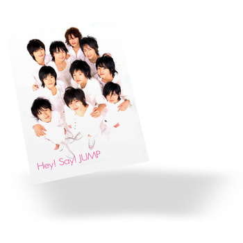 Plakat A3 Hey! Say! Jump! DO WYBORU