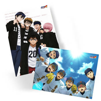 Plakat Ace of Diamond no Ace DO WYBORU