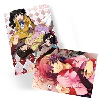 Plakat Bakemonogatari Monogatari DO WYBORU