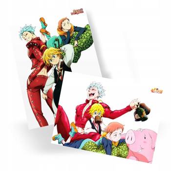 Plakat Seven Deadly Sins Nanatsu no Taizai DO WYBORU