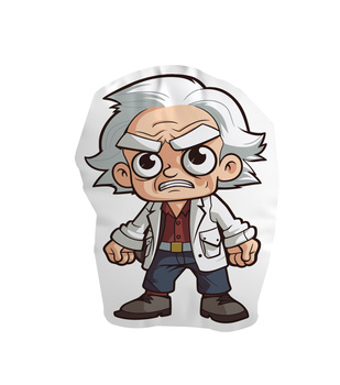 Poduszka Chibi Back to the Future - Doc Brown