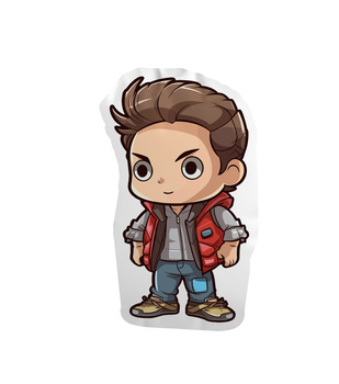 Poduszka Chibi Back to the Future - Marty McFly