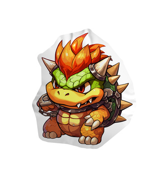 Poduszka Chibi Mario Bros - Bowser