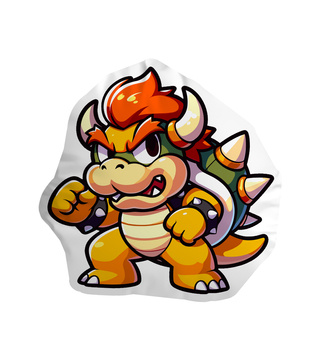 Poduszka Chibi Mario Bros - Bowser