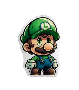 Poduszka Chibi Mario Bros - Luigi