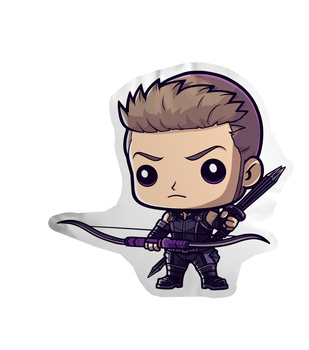 Poduszka Chibi Marvel - Clint Barton