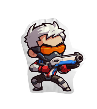 Poduszka Chibi Overwatch - Soldier