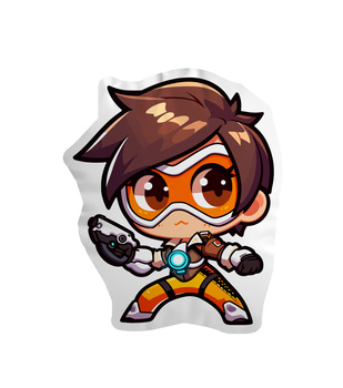 Poduszka Chibi Overwatch - Tracer