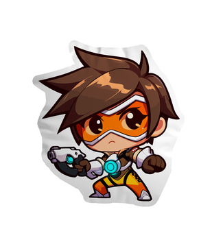 Poduszka Chibi Overwatch - Tracer