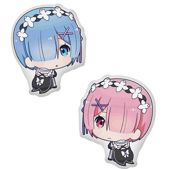 Poduszka Chibi Re:Zero - Ram / Rem