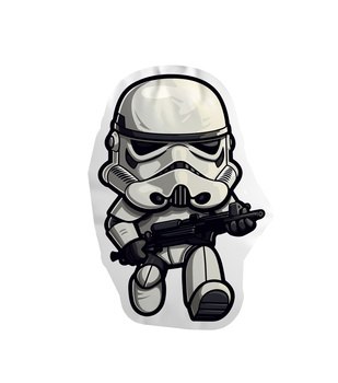 Poduszka Chibi Star Wars -  Stormtrooper