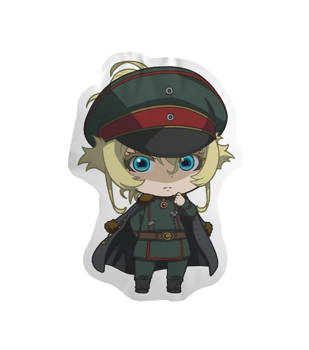 Poduszka Chibi Youjo Senki / Saga of Tanya the Evil - Tanya Degurechaff