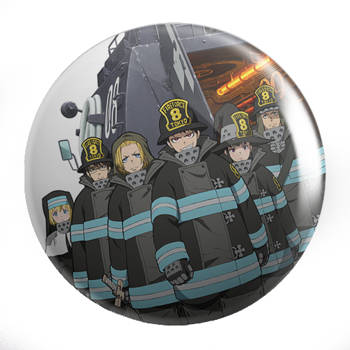 Przypinka Fire force DO WYBORU