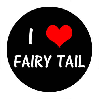 Przypinka I ♥ Fairy Tail