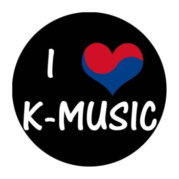 Przypinka I ♥ K-MUSIC