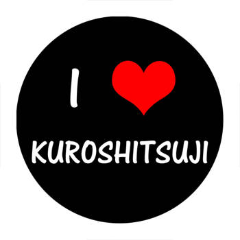 Przypinka I ♥ Kuroshitsuji