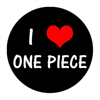 Przypinka I ♥ One Piece