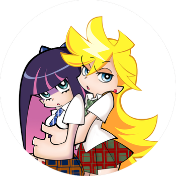 Przypinka Panty & Stocking with Garterbelt DO WYBORU