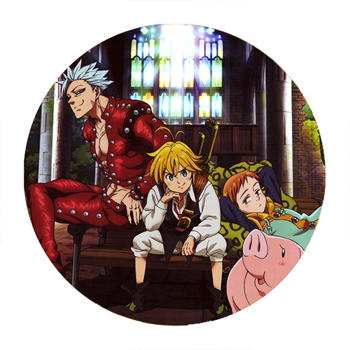 Przypinka Seven Deadly Sins Nanatsu no Taizai DO WYBORU