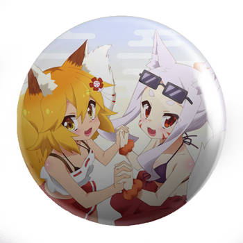 Przypinka  Sewayaki Kitsune no Senko-san The Helpful Fox Senko-san DO WYBORU