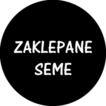 Przypinka Zaklepane Seme